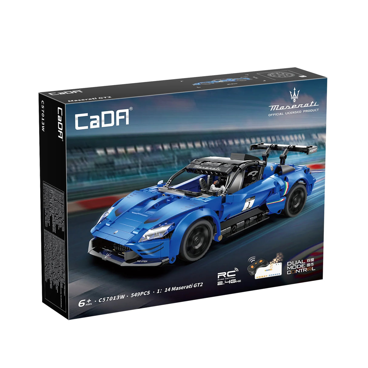 CaDA Maserati GT2 Race Car 1:14 549 Pieces Brick Model Kit C57013W