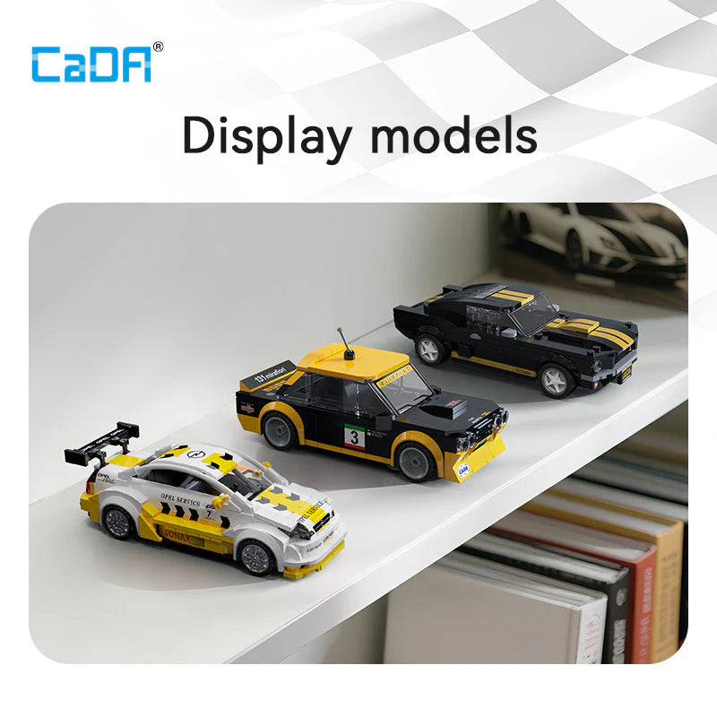 CaDA Fiat Abarth 131 1:24 254 Pieces Brick Model Kit C55035W