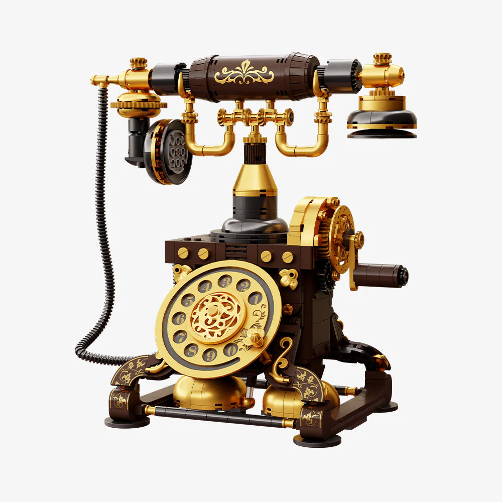 Pantasy Retro Rotary Telephone 766 pcs Brick Model Kit 85018