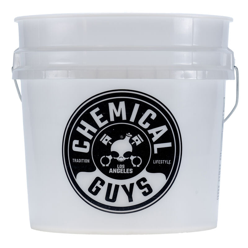 Chemical Guys Classic White Detailing Bucket with Cosmetic Defects (4.5 Gal)