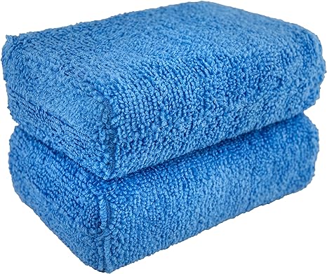 Chemical Guys Premium Grade Workhorse Microfibre Applicator - 2 Pack