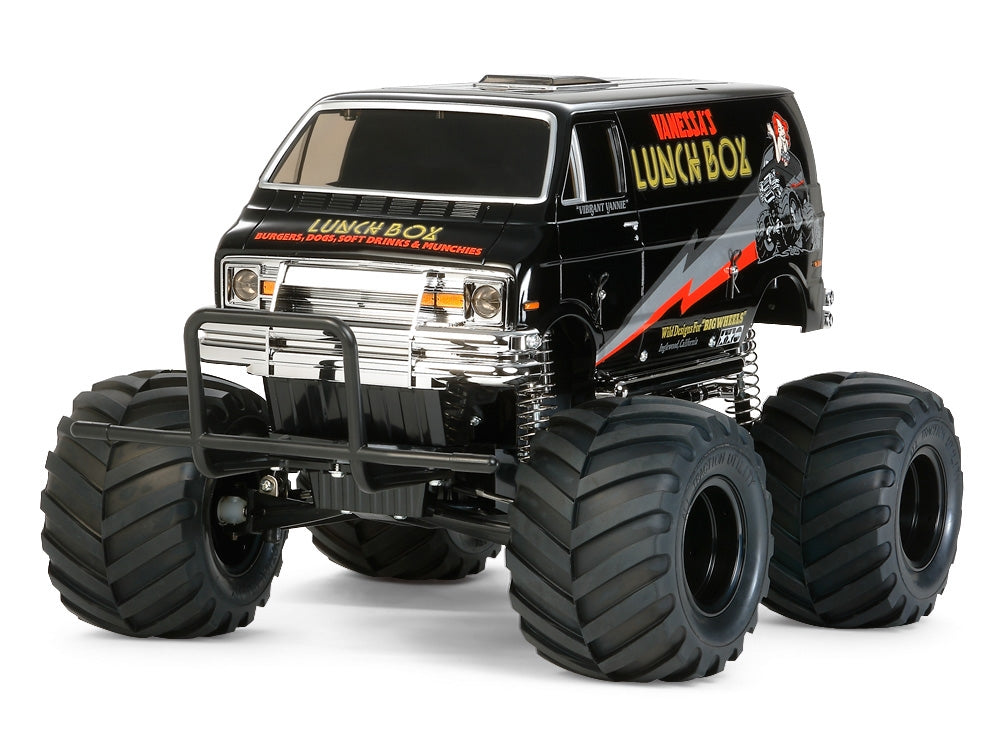Tamiya RC Lunch Box Mayhem! OG, Black Edition and EVO - Items #58755, 58546, 58347