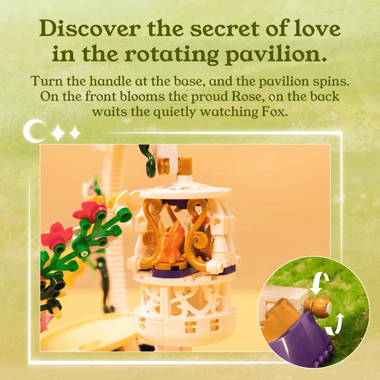 Pantasy Le Petit Prince™ Starry Garden 300 pcs Brick Model Kit 86336