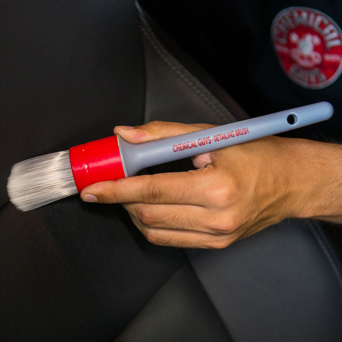 Chemical Guys All in The Details - Interior Detailing Brushes (3 Brushes)