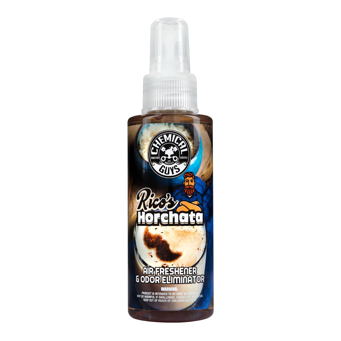 Chemical Guys Rico's Horchata Scent Air Freshener & Odour Eliminator - 4oz