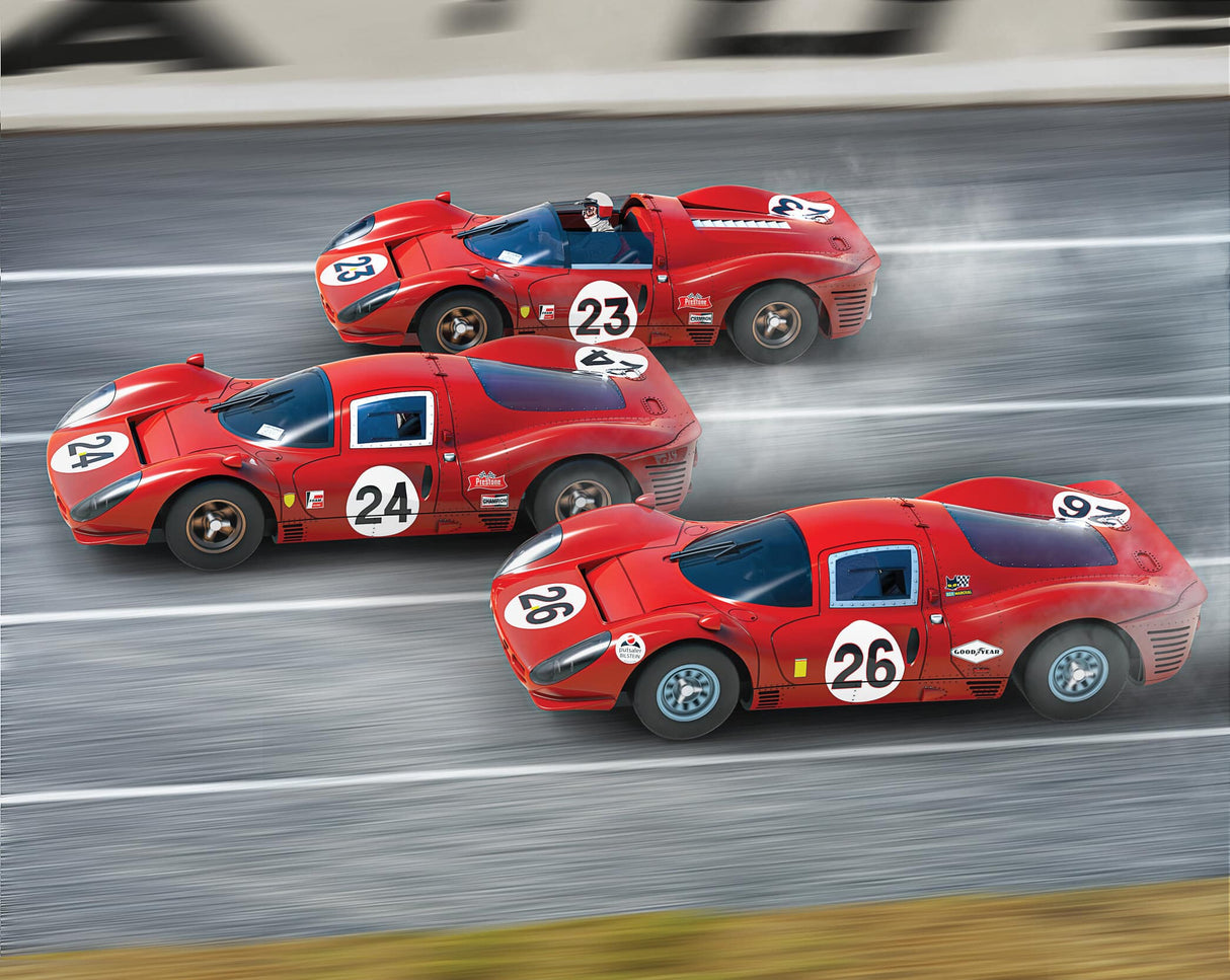 Scalextric 1967 Daytona 24 - Triple Pack C4391A
