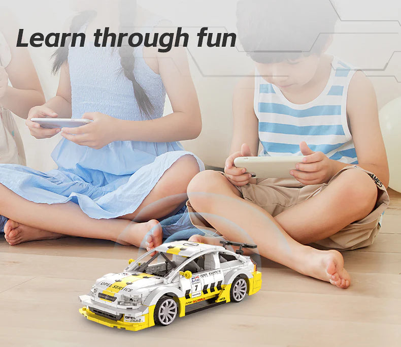 CaDA Opel Astra V8 Coupe - RC Dual Mode Control - 1:20 330 Pieces Brick Model Kit C51081W