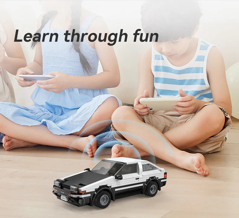 CaDA Initial D 1:20 Toyota AE86 Trueno 325 Pieces Brick Model Kit C51086W