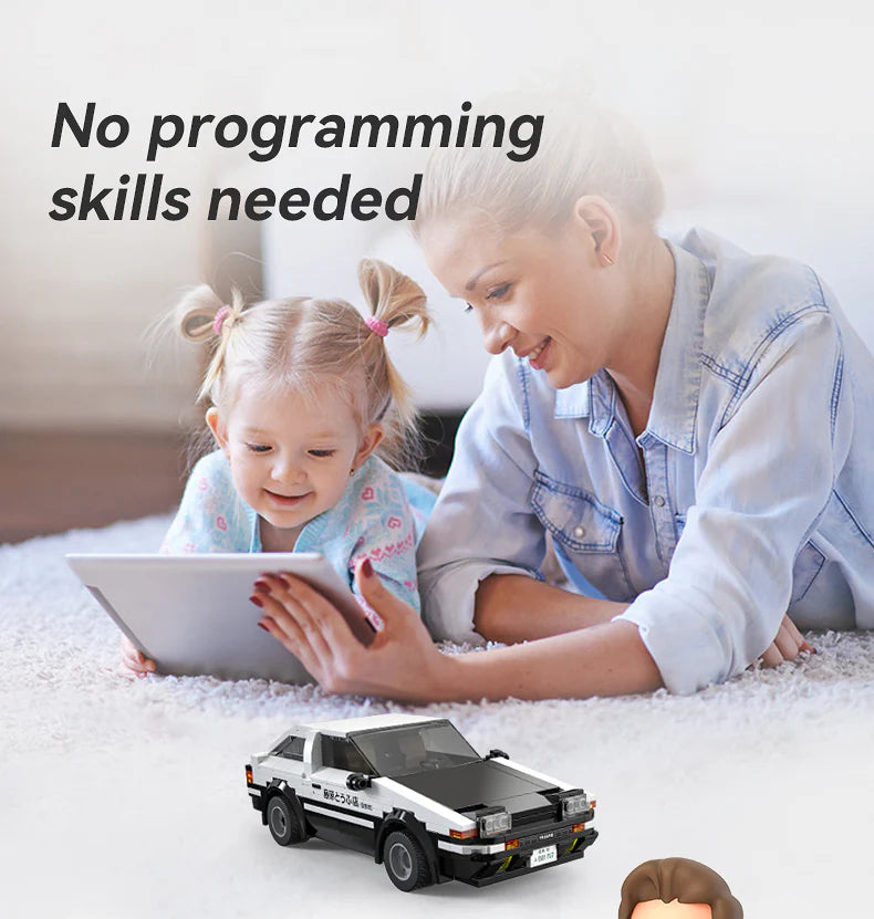 CaDA Initial D 1:20 Toyota AE86 Trueno 325 Pieces Brick Model Kit C51086W