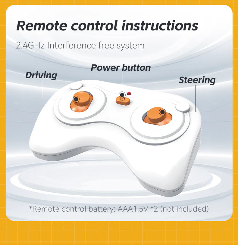 CaDA Fiat Abarth 131 - RC Dual Mode Control - 1:20 216 Pieces Brick Model Kit C51092W