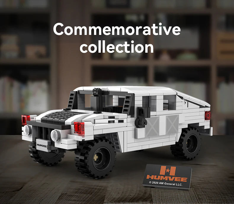 CaDA Humvee Off-Road Truck 1:24 328 Pieces Brick Model Kit C55022W