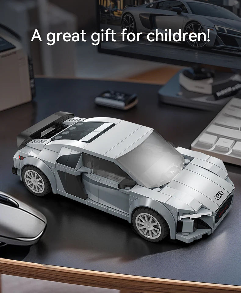 CaDA Audi R8 Coupe 1:24 199 Pieces Brick Model Kit C55027W