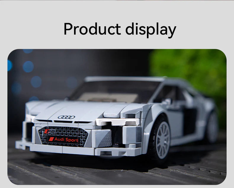 CaDA Audi R8 Coupe 1:24 199 Pieces Brick Model Kit C55027W