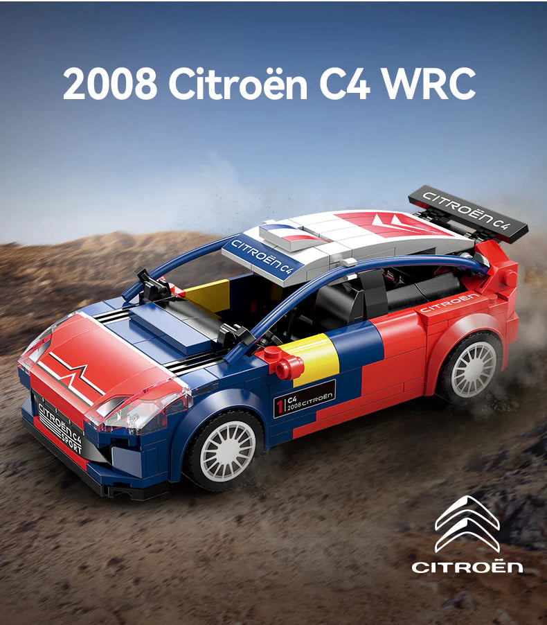 CaDA Citroen C4 WRC 1:24 296 Pieces Brick Model Kit C55033W