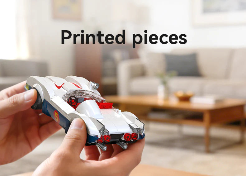 CaDA Speed Racer Shooting Star Car 1:24 250 Pieces Brick Model Kit C55088W