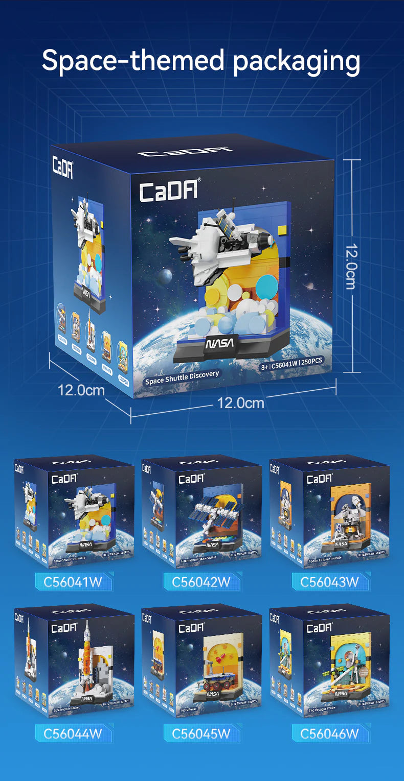 CaDA NASA International Space Station 188 Pieces Brick Model Kit C56042W