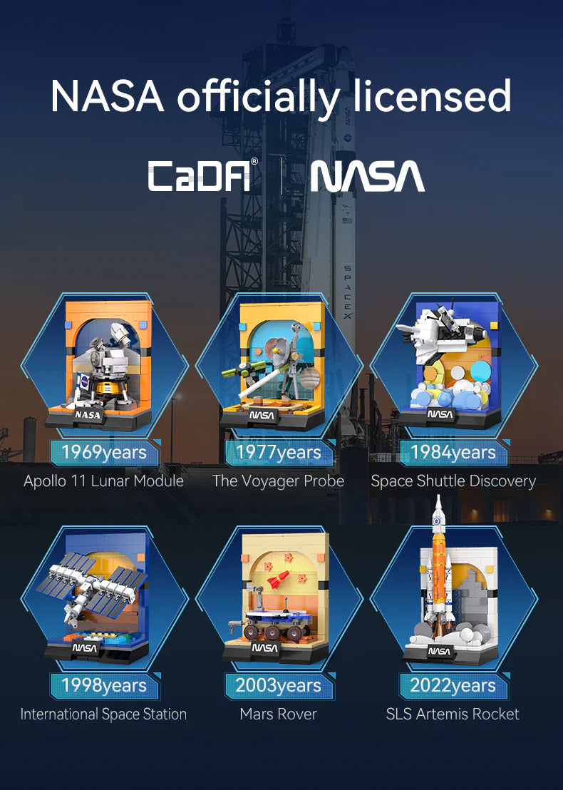 CaDA NASA International Space Station 188 Pieces Brick Model Kit C56042W