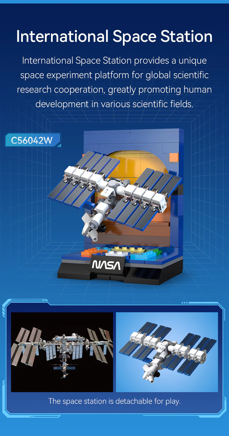 CaDA NASA International Space Station 188 Pieces Brick Model Kit C56042W
