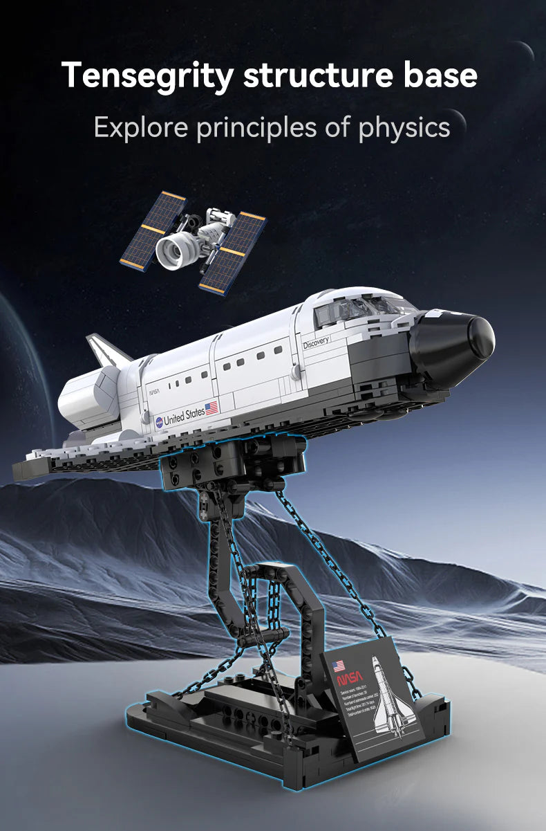 CaDA NASA Space Shuttle Discovery 475 Pieces Brick Model Kit C56051W