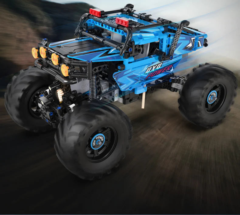 CaDA Monster Climbing Car - RC Control - 1:12 699 Pieces Brick Model Kit C61008W