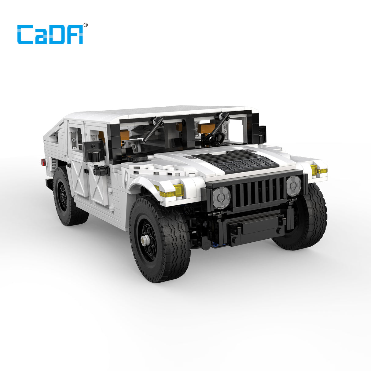 CaDA Humvee Off-Road Truck 1:12 1386 Pieces Brick Model Kit C61027W