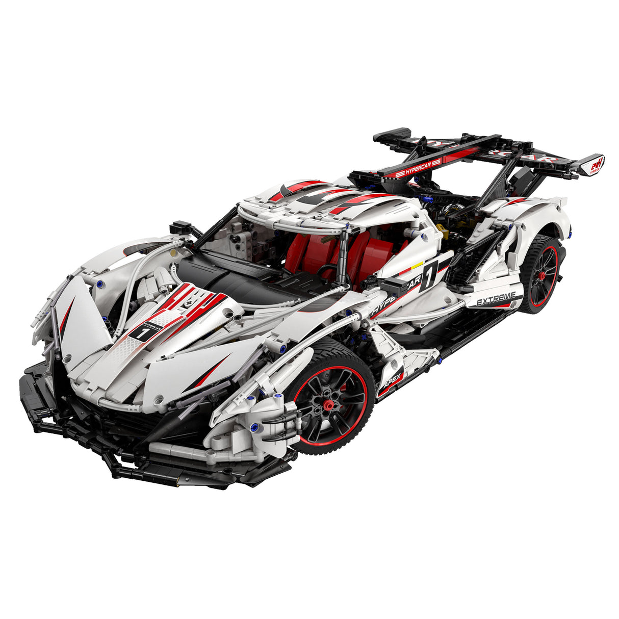 CaDA Master Helios V12 Hypercar - RC Control - 1:8 4449 Pieces Brick Model Kit C61053W