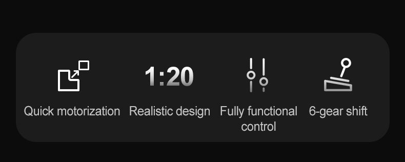 CaDA Excavator - Full Function 1702 Pieces Brick Model Kit C61082W