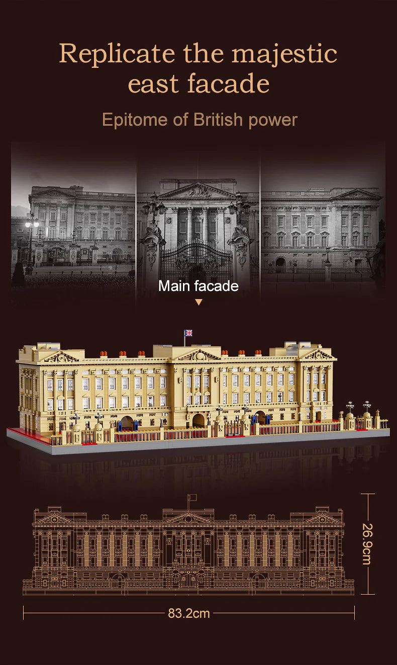 CaDA Master Buckingham Palace 5604 Pieces Brick Model Kit C61501W