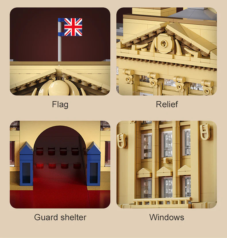 CaDA Master Buckingham Palace 5604 Pieces Brick Model Kit C61501W