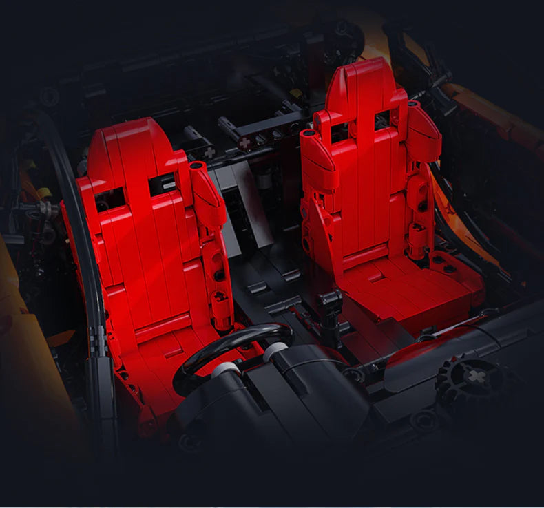 CaDA Master Mazda RX-7 - RC Control - 1:8 3305 Pieces Brick Model Kit C61502W