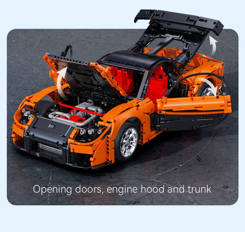 CaDA Master Mazda RX-7 - RC Control - 1:8 3305 Pieces Brick Model Kit C61502W