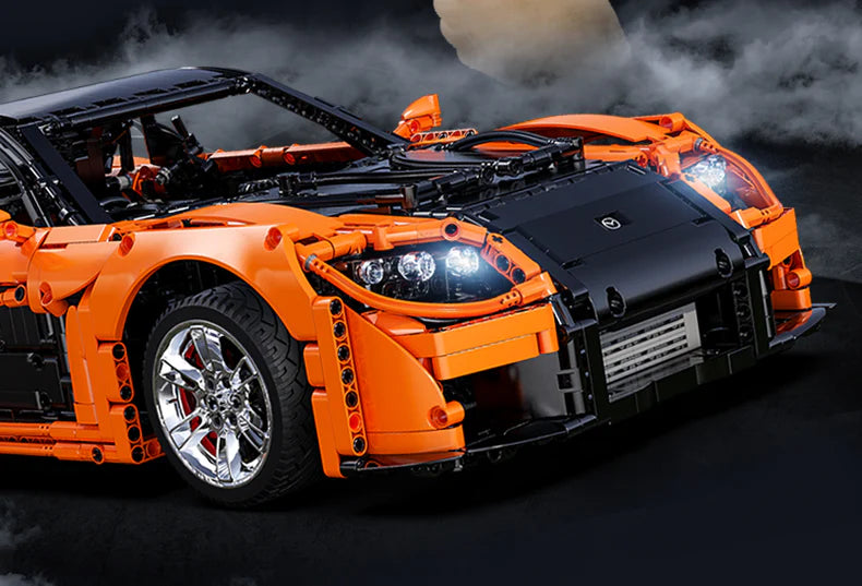 CaDA Master Mazda RX-7 - RC Control - 1:8 3305 Pieces Brick Model Kit C61502W