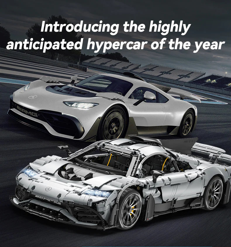 CaDA Master Mercedes-AMG ONE - RC Control - 1:8 3295 Pieces Brick Model Kit C61503W