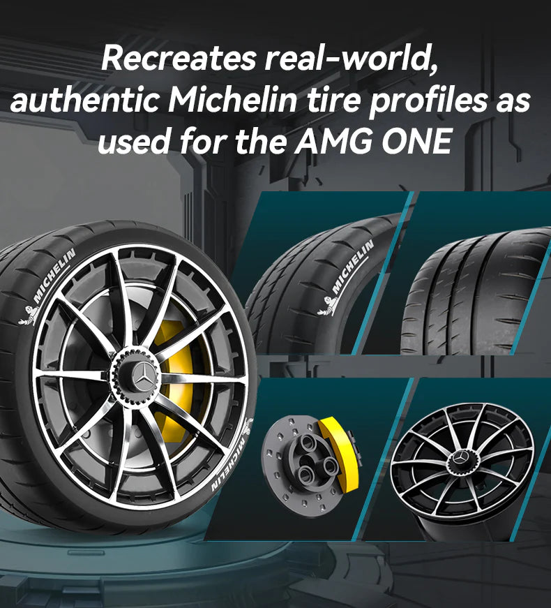 CaDA Master Mercedes-AMG ONE - RC Control - 1:8 3295 Pieces Brick Model Kit C61503W