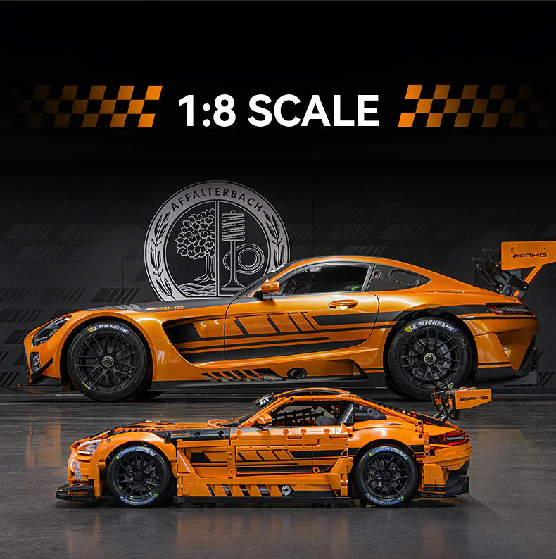 CaDA Mercedes-AMG GT3 1:8 5466 Pieces Brick Model Kit C64008W
