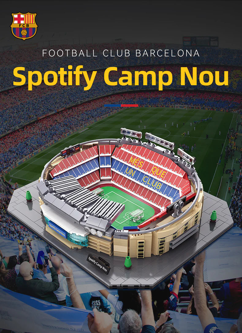 CaDA FC Barcelona Camp Nou Stadium 728 pcs Brick Model Kit C66023W