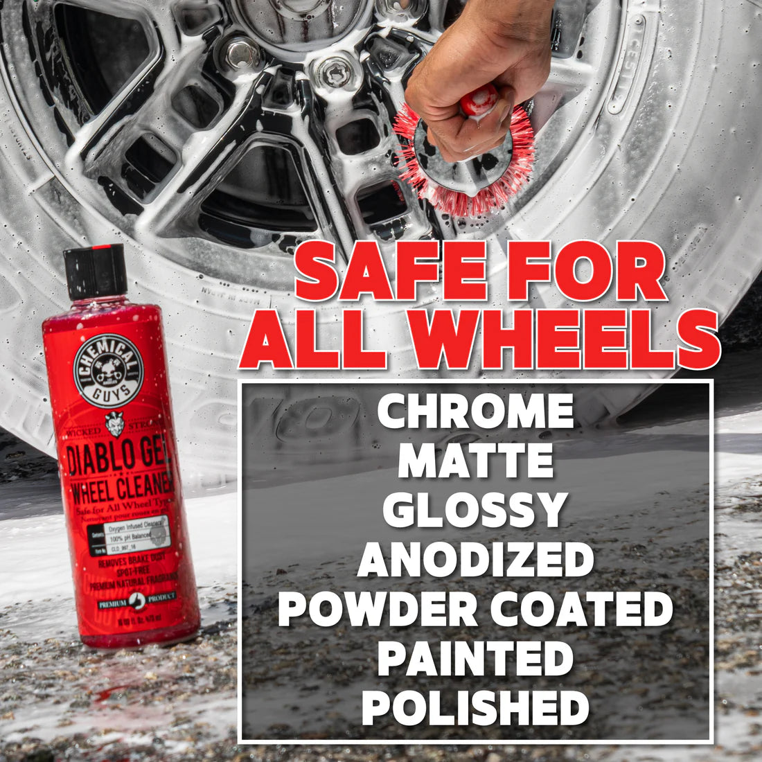 Chemical Guys Diablo Gel Wheel Cleaner - 16oz