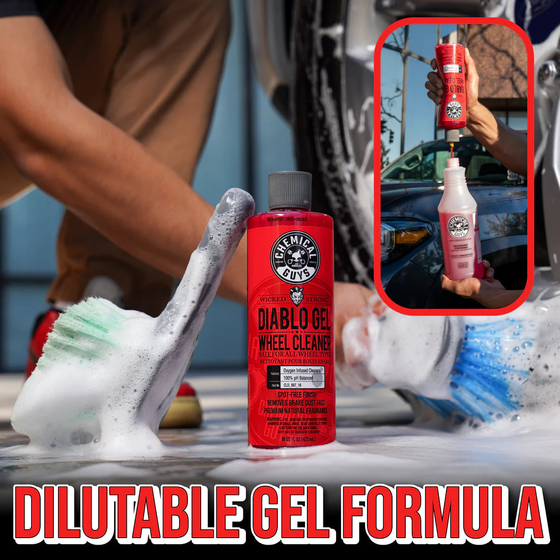 Chemical Guys Diablo Gel Wheel Cleaner - 16oz