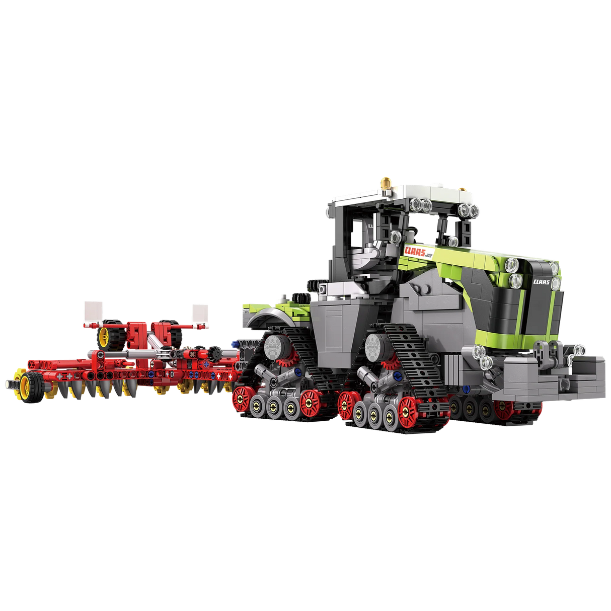 CaDA CLAAS Xerion 5000 Trac TS 1:32 1336 Pieces Brick Model Kit C65012W