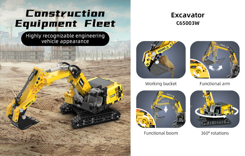 Excavator features image