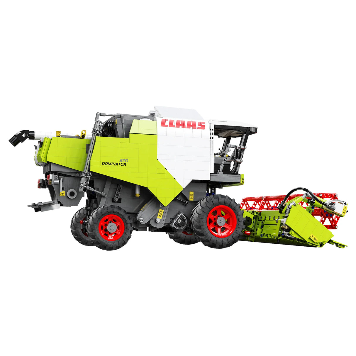 CaDA Master CLAAS Dominator 370 Combine Harvester - RC Control - 1:17 4567 Pieces Brick Model Kit C61508W