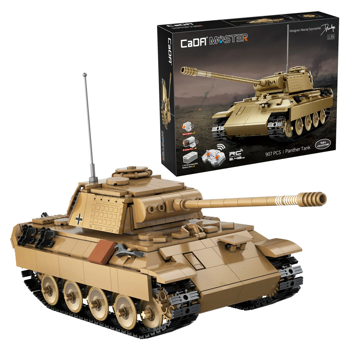 Built Up Model and Box Art