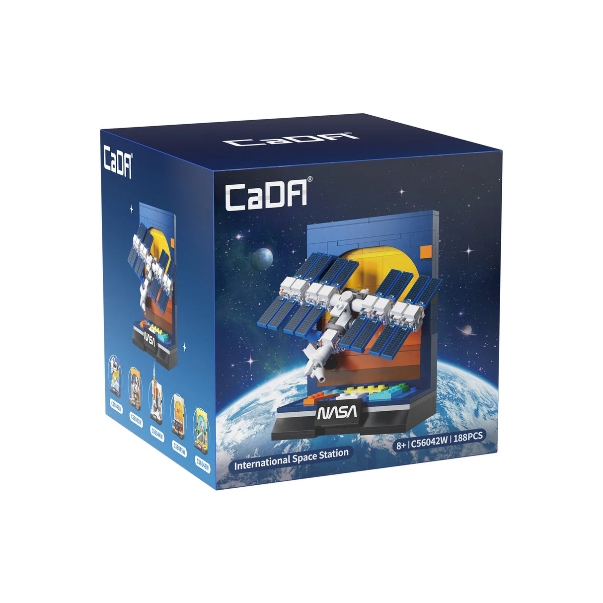 CaDA NASA International Space Station 188 Pieces Brick Model Kit C56042W
