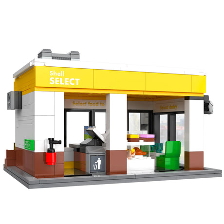 Shell Select Shop rear view