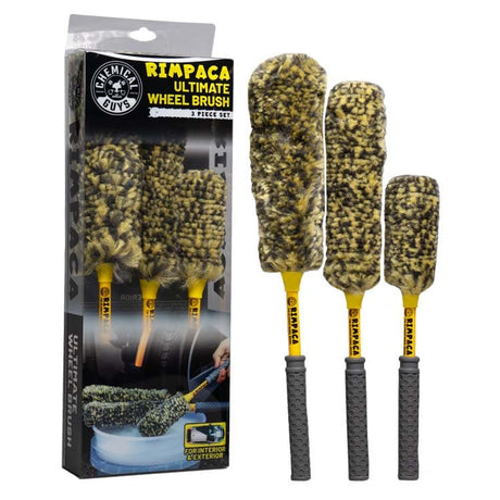 Chemical Guys Rimpaca Ultimate Wheel Brush Set (3 Piece)