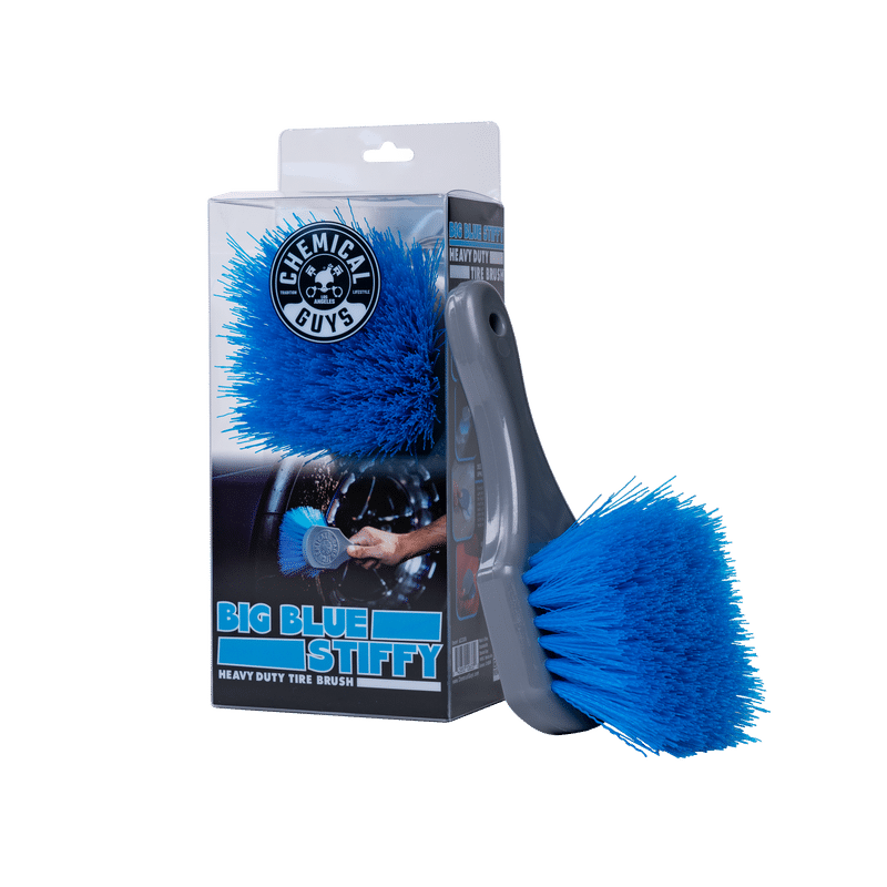Chemical Guys Big Blue Stiffy Heavy Duty Tire Brush