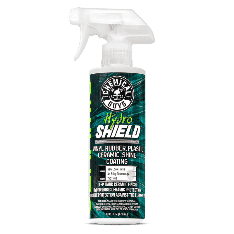 Chemical Guys Hydro Shield Vinyl, Rubber, Plastic Ceramic Shine Coating - 16oz