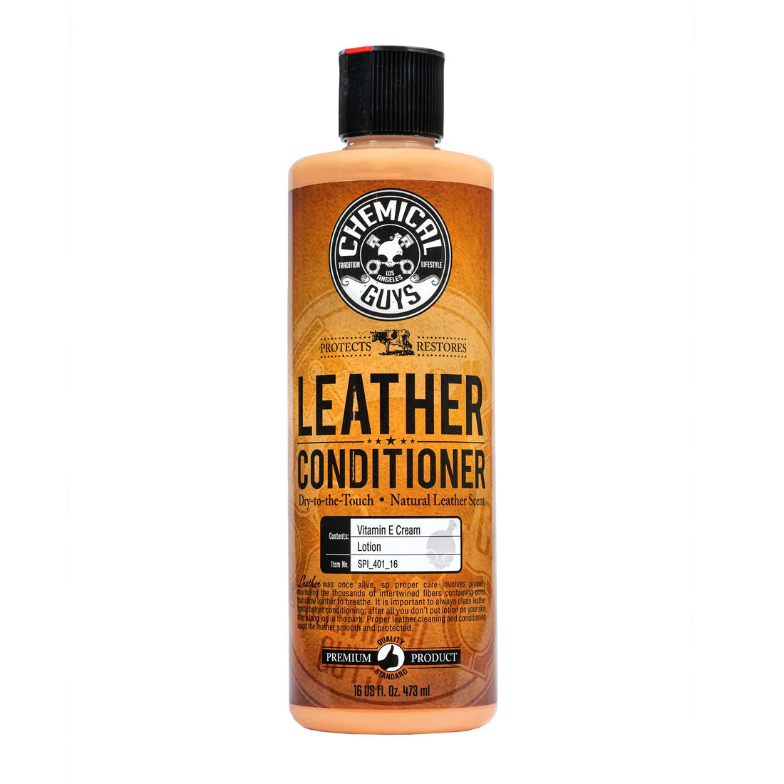 Chemical Guys Leather Conditioner - 16oz main image 1