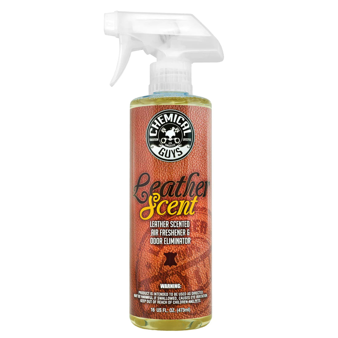 Chemical Guys Leather Scent Air Freshener - 16oz