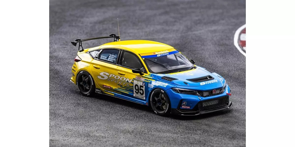 Kyosho Samurai Collection Honda Civic (Fl5) 2024 Team Spoon #95 1:18 Scale KSR18067Y